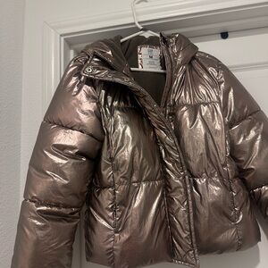 GAP Metallic Puffers Kids Jacket